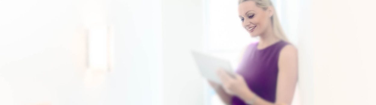 Mimecast Corporate Lifestyle Woman On iPad